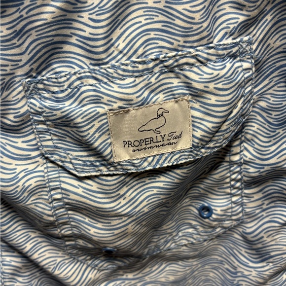 Properly Tied Boys swim trunks Size YXL - Picture 3 of 6